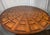 Theodore Alexander Geometric Inlaid Wood Round Pedestal Dining/Entry Table For Sale - Image 15 of 17