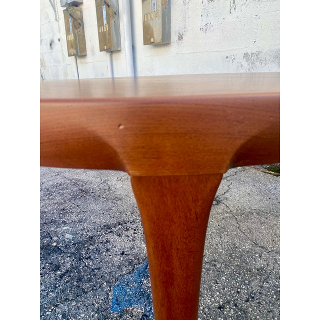 1960s 1960s Danish Teak Dining Table Designed by Ib Kofod-Larsen for Faarup . For Sale - Image 5 of 12