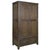 Mission 2 Door / 2 Drawer Armoire Walnut For Sale In Chicago - Image 6 of 11