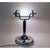 Art Deco Style Adjustable Bank Table Lamp, Taiwan, 1980s For Sale - Image 9 of 11