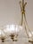 Large Venetian Murano Glass 4-Light Chandelier, 1950s For Sale - Image 14 of 16