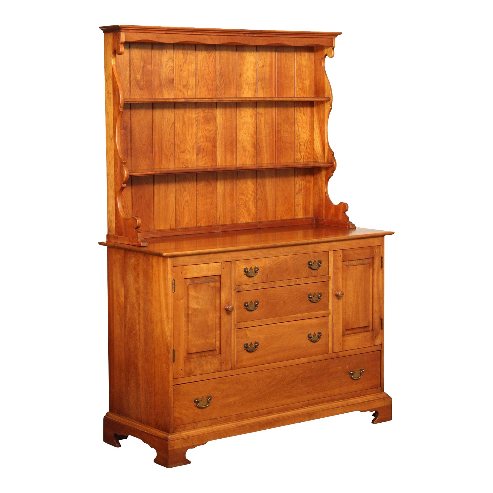 Vintage Stickley Cherry Valley Hutch Top Buffet Server Chairish