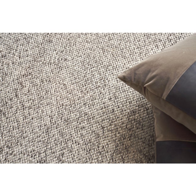 2020s Exquisite Rugs Rhodes Handmade PET Yarn Taupe Rug-9'X12' For Sale - Image 5 of 6