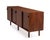 Knoll Florence Knoll International Credenza Walnut Legs Chrome Locks Leather Pulls 1960s For Sale - Image 4 of 12