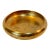 Vintage Brass Asian Landscape Bowl Engraved Chinoiserie Decor 9.25” For Sale