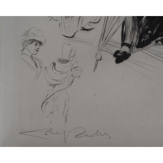 Alméry Lobel-Riche, Elegant Woman, Original Engraving For Sale - Image 5 of 7