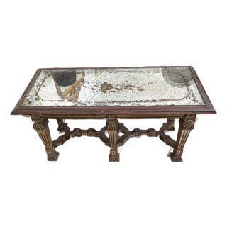 Chinoiserie Églomisé Coffee Table For Sale