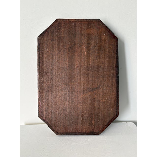 Wood Vintage Art Deco Tray, 1930 For Sale - Image 7 of 8