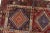 Yalameh Rug 3'5'' X 4'9'' Multicolor Wool Vintage Tribal Hand-Knotted Carpet For Sale In Philadelphia - Image 6 of 12