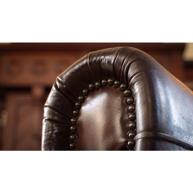Early 21st Century Leather Club Chair from Timothy Oulton, 2010s For Sale - Image 5 of 17
