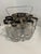 Mid Century Culver Style Glasses Ice Bucket & Carrier- Set of 10 For Sale - Image 9 of 10