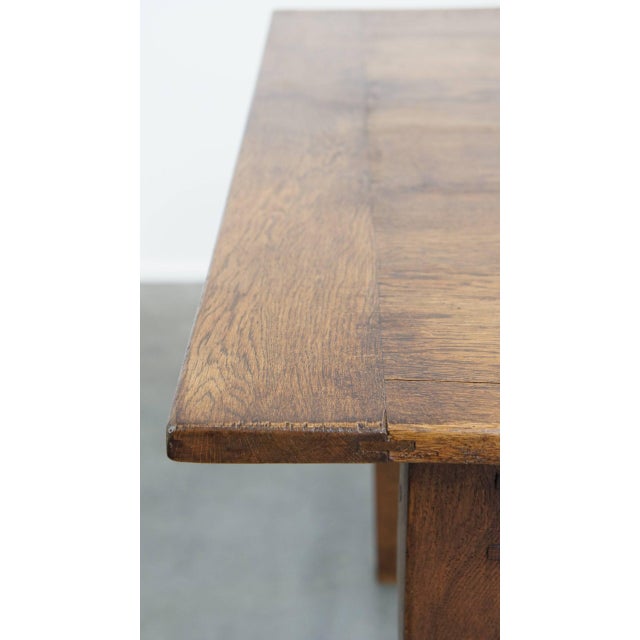 Antique French Oak Dining Table For Sale - Image 10 of 14