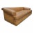 Vintage Oversized Distressed Cognac Leather Rolled Arm Sofas by A. Rudin - Pair For Sale - Image 10 of 15