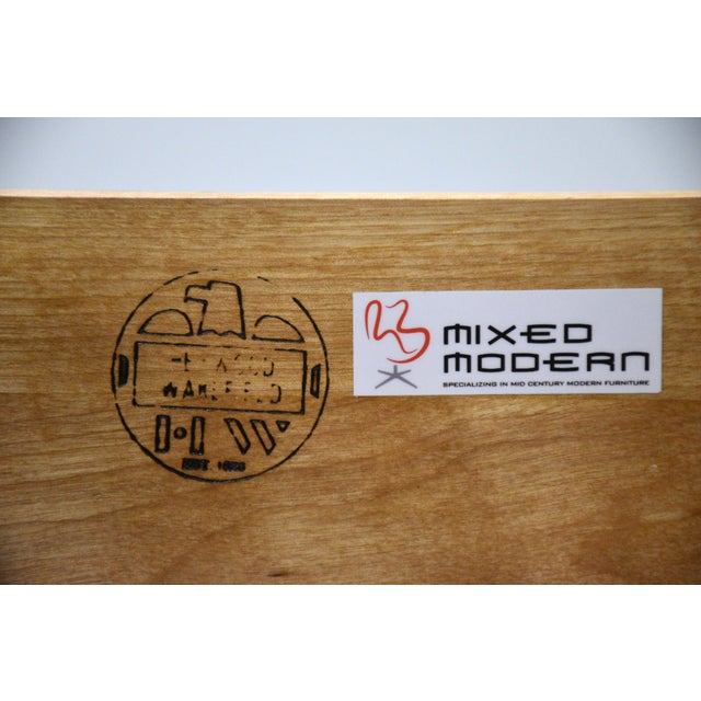 1950s Refinished Solid Maple Kohinoor Dresser by Heywood Wakefield For Sale - Image 9 of 9