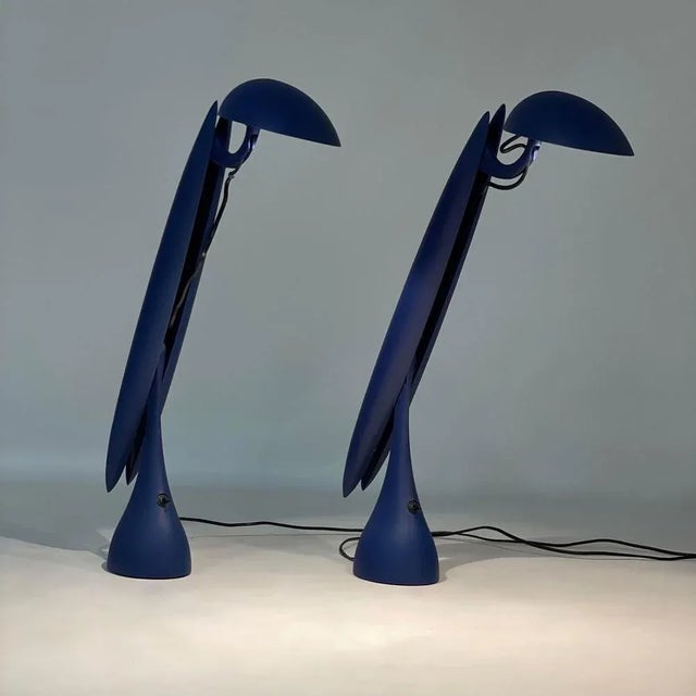 Heron Table Lamps by Isao Hosoe for Luxo, 1990s, Set of 2 For Sale - Image 3 of 16