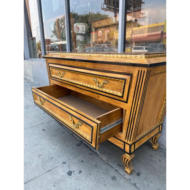 Vintage Hollywood Regency Dresser Commode For Sale In Los Angeles - Image 6 of 13