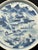 Late 20th Century Latre 20th Century Chinese Art Porcelain Blue and White Plate Mountain Scenery Design For Sale - Image 5 of 11