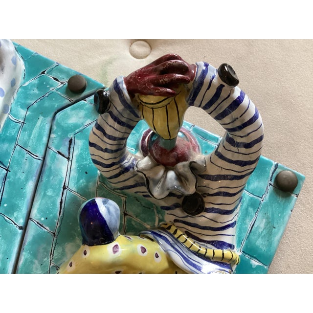 Ceramic Coat Hanger Sculpture by Otello Rosa for San Polo, 1950s For Sale - Image 11 of 13