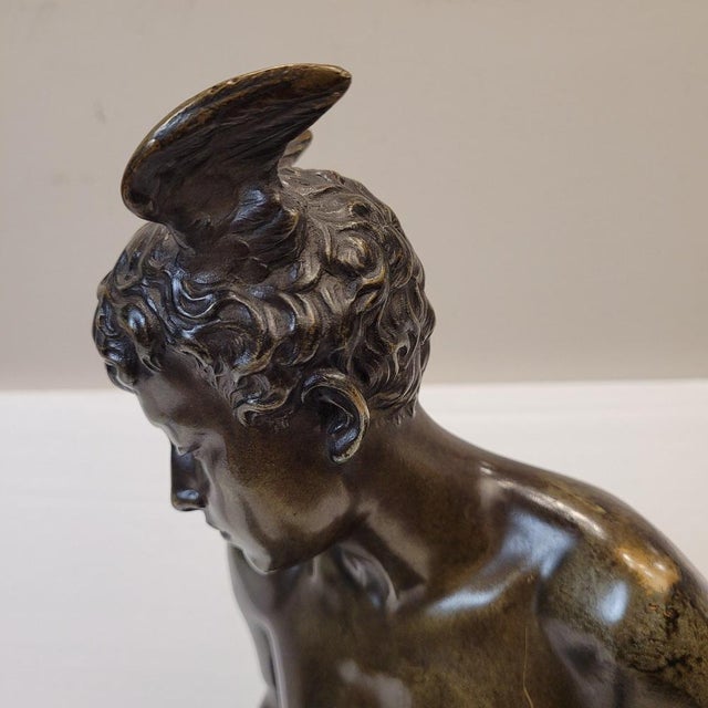 Eutrope Bouret, Mercury, 1800s, Bronze For Sale - Image 13 of 18