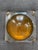 Vintage Space Age Amber Lucite 13 Inch Bubble Dome Wall Sculpture Pop Art Panel For Sale - Image 9 of 13