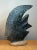 Vintage Plaster Textured Abstract Fish Sculpture For Sale - Image 9 of 12