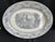 Antique English Blue and White Stoneware Meat Platters, Set of 4 For Sale - Image 9 of 18