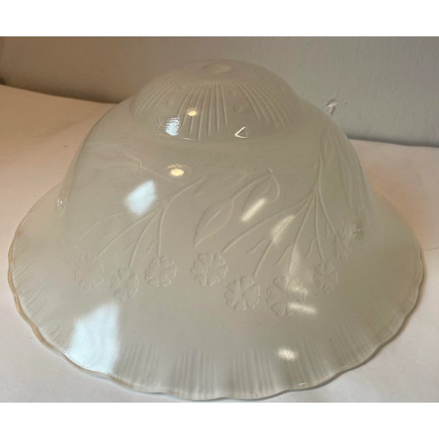 Early 20th Century Vintage Art Deco Ceiling Light Cover For Sale - Image 5 of 6
