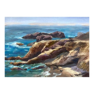 Original Fine Art Painting - Crystal Cove Coast For Sale