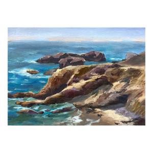 Original Fine Art Painting - Crystal Cove Coast