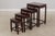 Vintage Chinese Rosewood 4 Stack Nesting Tables For Sale - Image 4 of 15