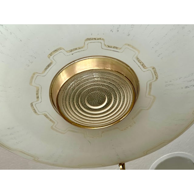 Large Mid-Century Lightolier Pacemaker Flush Mount For Sale - Image 15 of 18