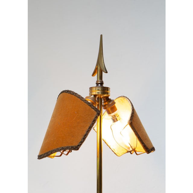 Top quality table lamp. Unsigned. The shades are antique, early 20th century. European Plug (up to 250V).The wiring of...