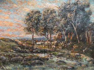 19th Century California Landscape Painting