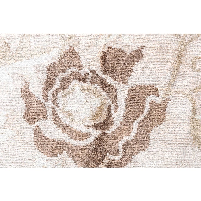 Modern Modern Traditional-Inspired Hand-Knotted Silk Rug by Doris Leslie Blau For Sale - Image 3 of 8