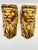 Early 20th Century Carved Wood Lion Head Wall Brackets- Set of 2 For Sale - Image 12 of 12