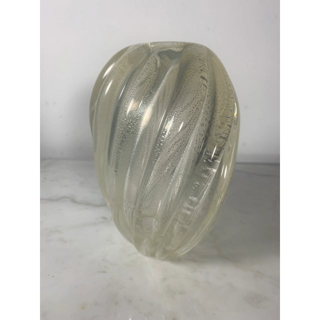 1980s Larry Laslo for Mikasa Sculptural Art Glass Vase For Sale In Los Angeles - Image 6 of 10