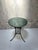 Forest Green Metal Gueridon Garden Table, 1950s For Sale - Image 3 of 7