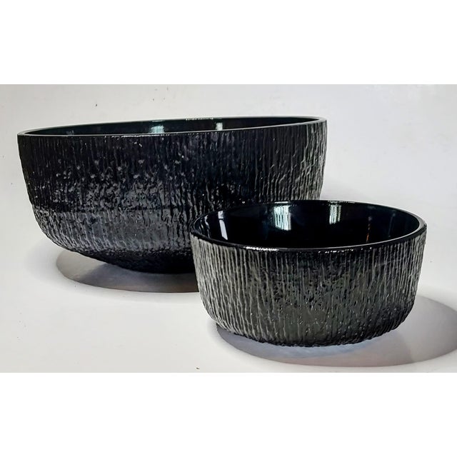 This set, from Indiana glass's Tiara line, was part of the natural texture movement from the 60s to 70s. The pieces are...