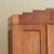 Wood Art Nouveau Oak Wardrobe with Mirror, 1920s For Sale - Image 7 of 18