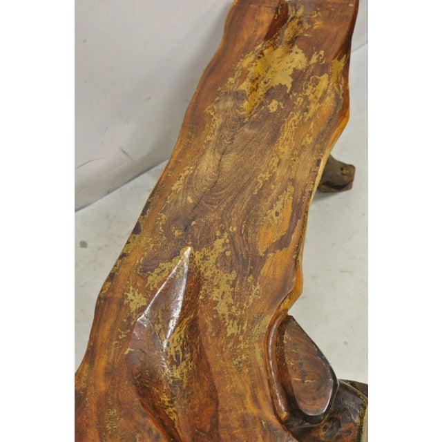 Mid 20th Century Organic Driftwood Mid Century Modern Sculptural Coffee Table For Sale - Image 5 of 13