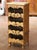 Wood Vintage French Provincial Pine Twelve-Bottle Wine Cabinet, Cave À Vin For Sale - Image 7 of 11