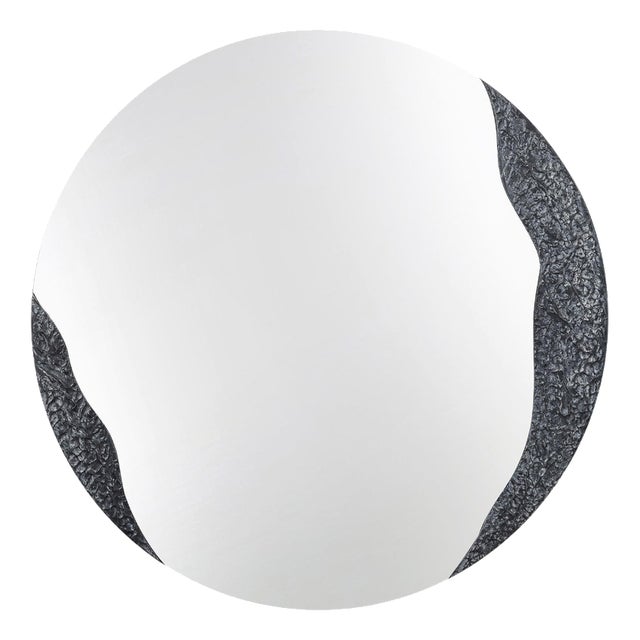 Vulcano 900 Round Mirror by Disain1971 For Sale