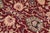 Shabby Chic Kafkaz Pak-Persian Red/Blue Wool Rug - 9'0'' X 11'8'' For Sale - Image 4 of 9