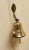 Wall Hanging Door Bell in Brass, 1920 For Sale - Image 3 of 7