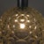 1960s VIntage Pendant Lamp with Glass Shade with Bubble Pattern, 1960s For Sale - Image 5 of 16