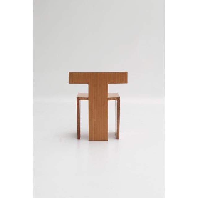 Modern Accent Chair in Light Wood, 1960s For Sale - Image 9 of 14