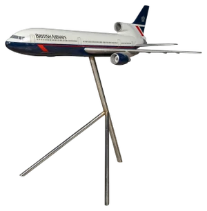 Large Model Tristar Jet Plane with British Airways Landor Livery, England, 1990s