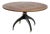 Mid-Century Italian Round Dining Table from Giorgetti, 1980s For Sale