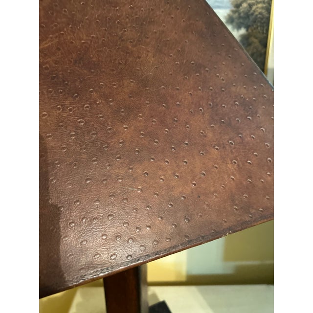 Maitland - Smith Cotswold Collection - Table Lamp by Maitland-Smith Lighting With Embossed Shade For Sale - Image 4 of 12