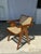 Natural Wood Cane Office Chair For Sale - Image 11 of 18